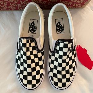Brand New Checkered Vans